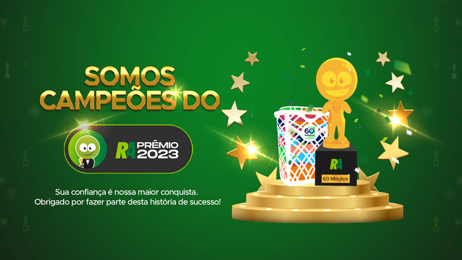 Confira as empresas campeãs do Prêmio Reclame AQUI 2023